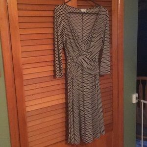 Black and white dress